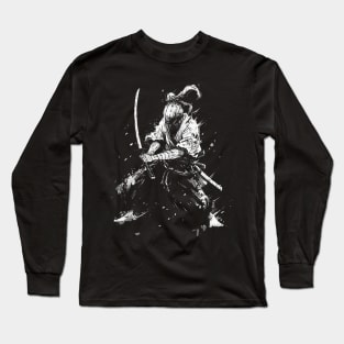 Samurai Japanese Vintage Long Sleeve T-Shirt